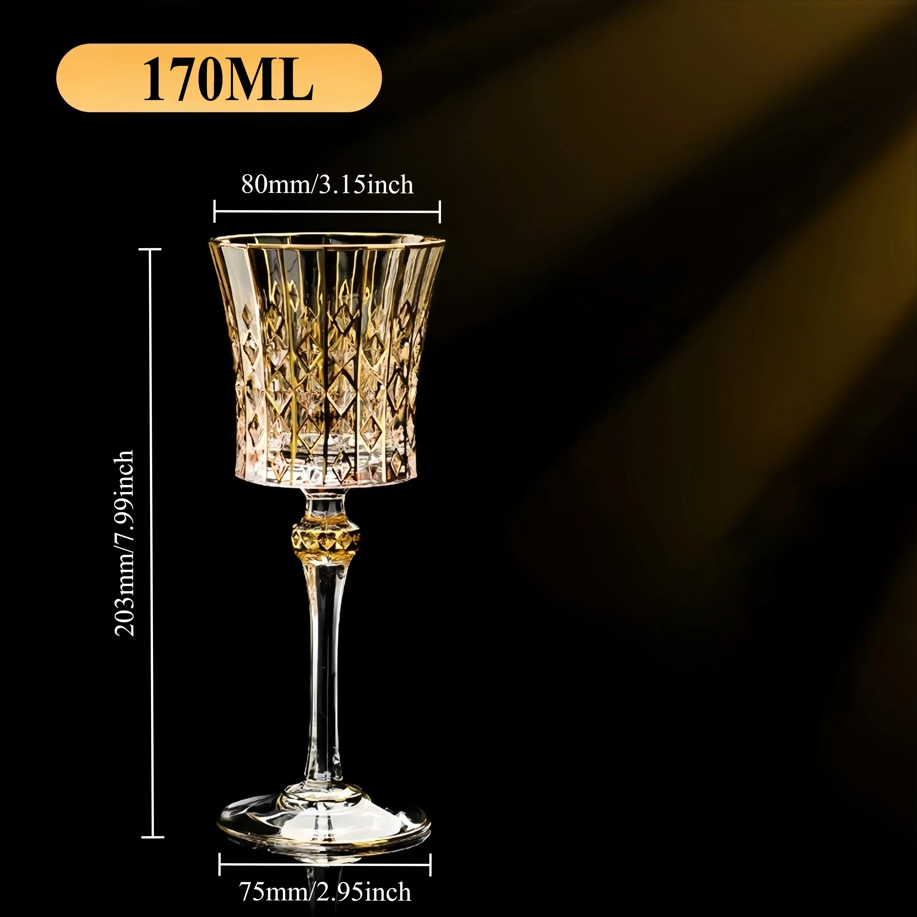 Luxus Whiskyglas – Kristall-Diamant – Elegantes Design
