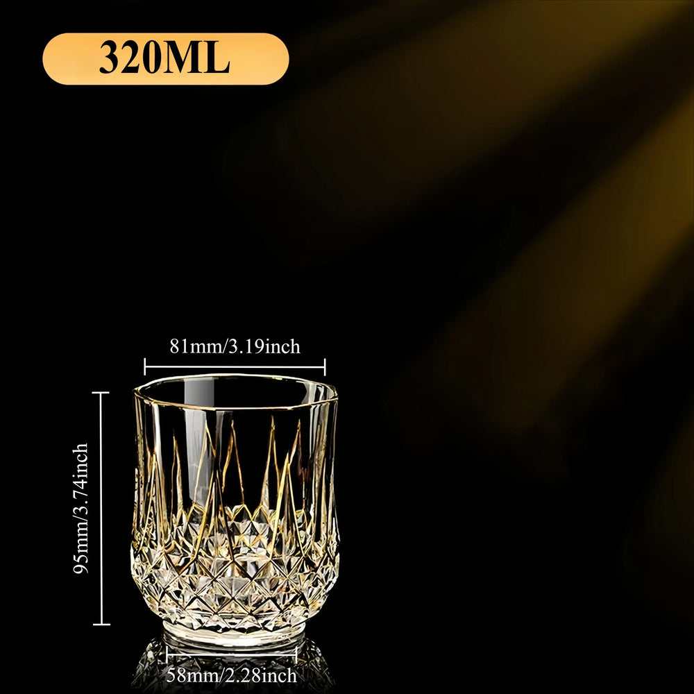 Luxus Whiskyglas – Kristall-Diamant – Elegantes Design