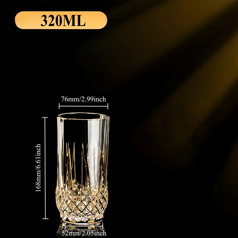 Luxus Whiskyglas – Kristall-Diamant – Elegantes Design