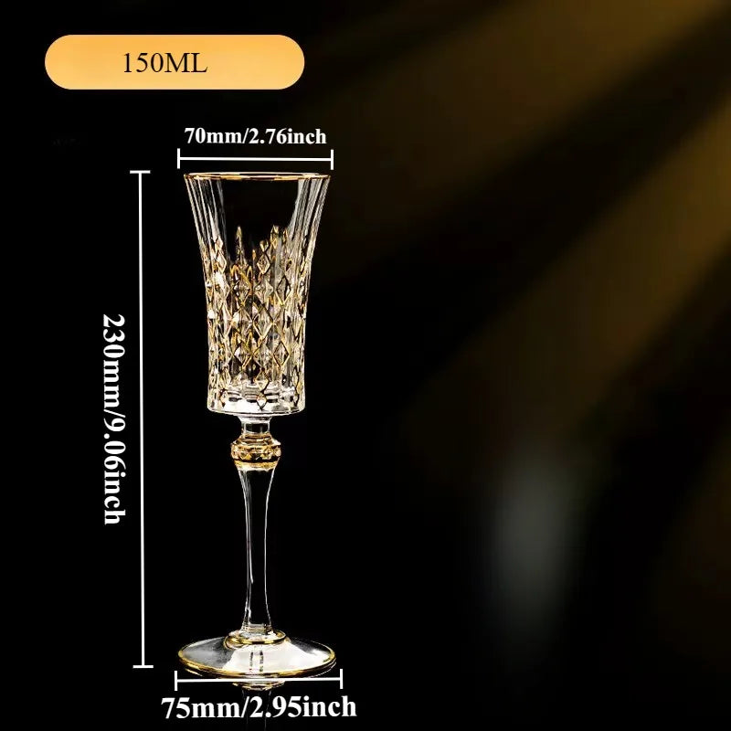 Luxus Whiskyglas – Kristall-Diamant – Elegantes Design