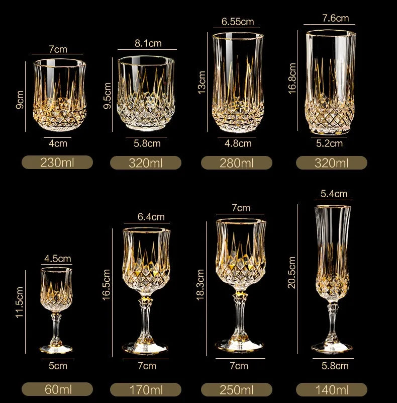 Luxus Whiskyglas – Kristall-Diamant – Elegantes Design