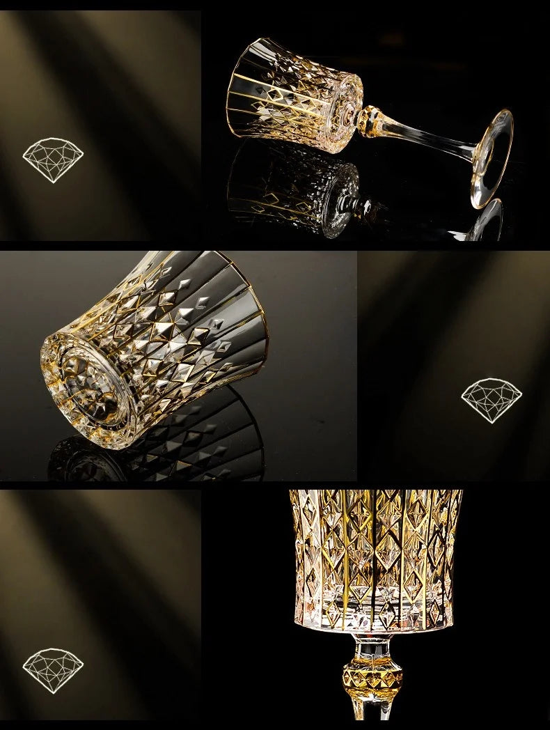 Luxus Whiskyglas – Kristall-Diamant – Elegantes Design
