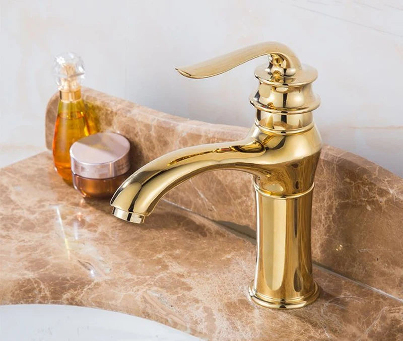 Luxusarmatur – Gold Keramik – Küche/Bad