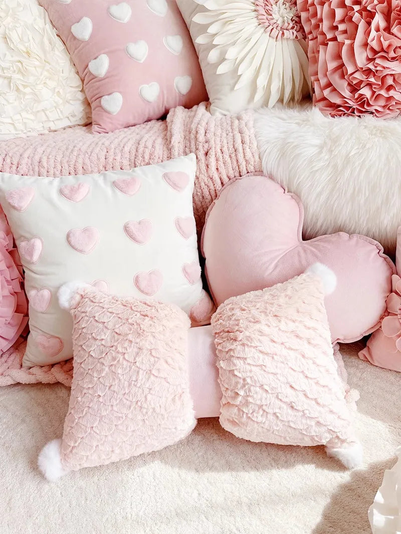 Luxuskissenbezug – Handarbeit Stickerei – 45x45cm