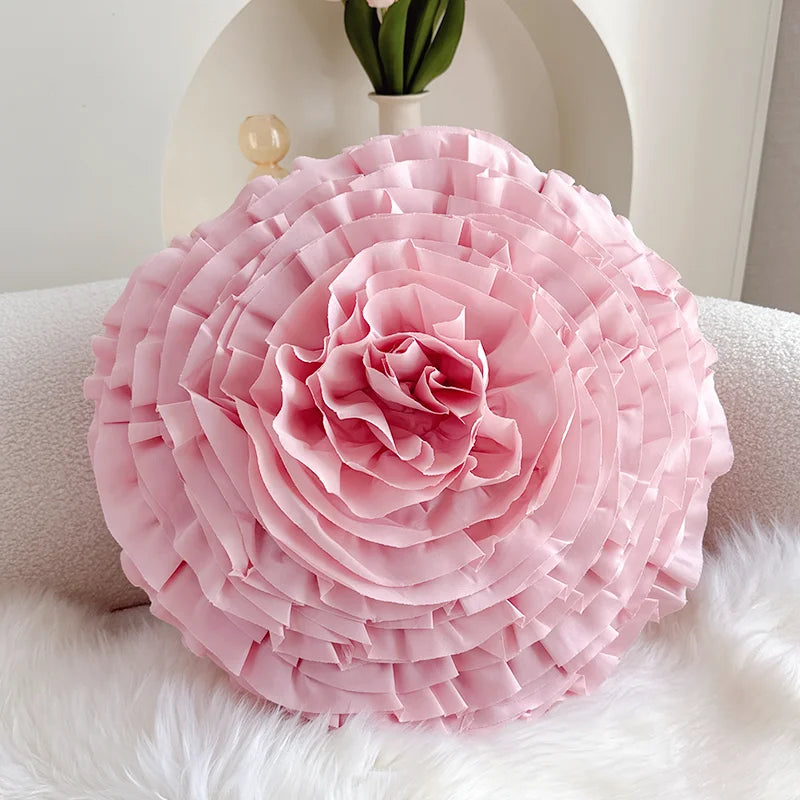 Luxuskissenbezug – Handarbeit Stickerei – 45x45cm