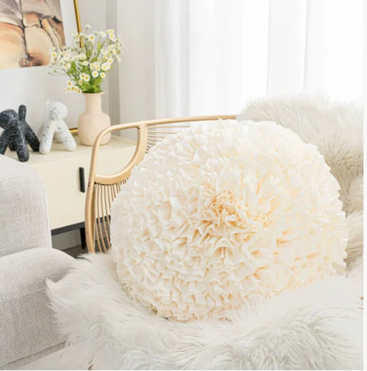 Luxuskissenbezug – Handarbeit Stickerei – 45x45cm