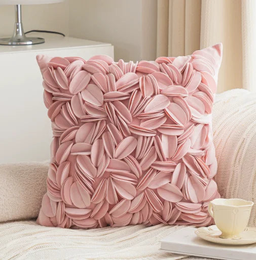 Luxuskissenbezug – Handarbeit Stickerei – 45x45cm