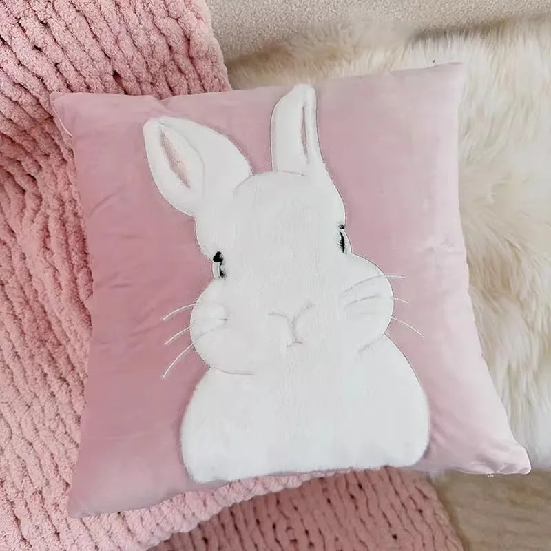 Luxuskissenbezug – Handarbeit Stickerei – 45x45cm