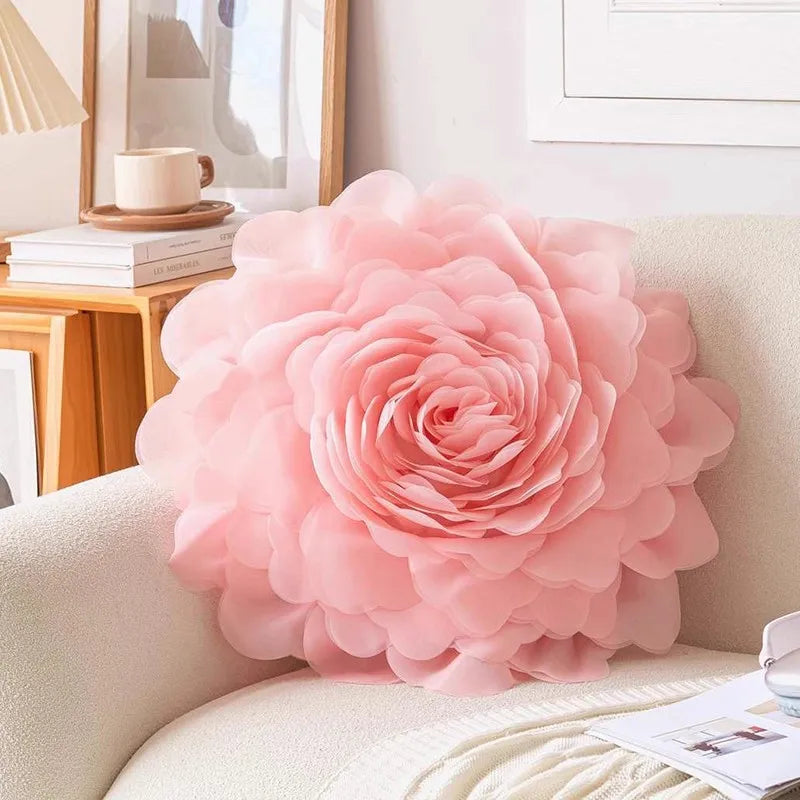 Luxuskissenbezug – Handarbeit Stickerei – 45x45cm