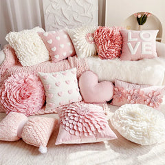 Luxuskissenbezug – Handarbeit Stickerei – 45x45cm