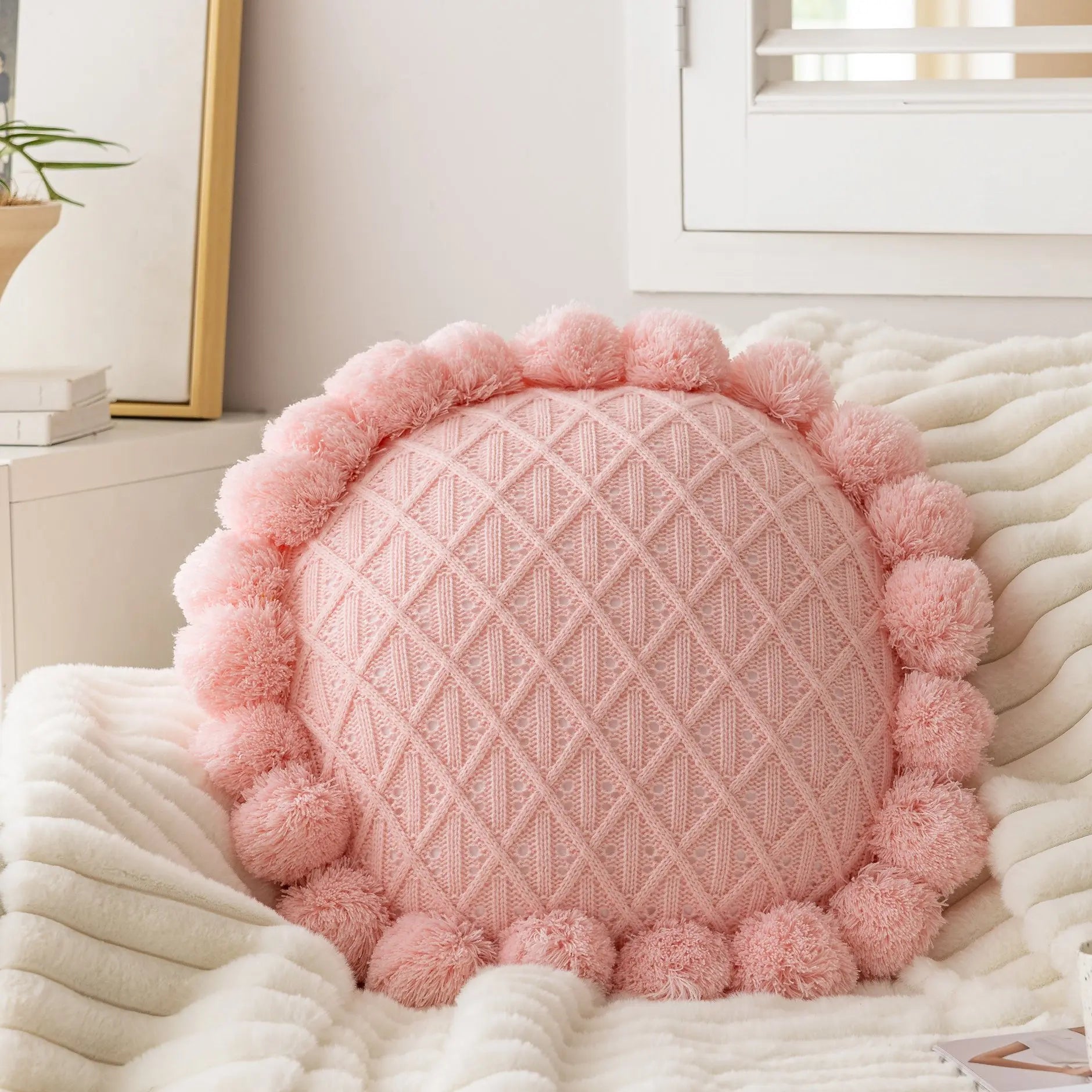 Luxuskissenbezug – Handarbeit Stickerei – 45x45cm