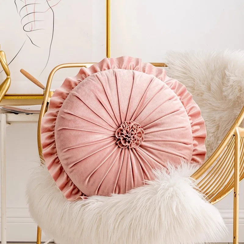 Luxuskissenbezug – Handarbeit Stickerei – 45x45cm