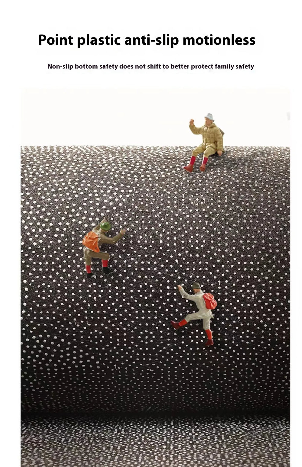 Moderner Luxusteppich aus Kunstwolle in Farbe FYR1, 80x200 cm, mit Cartoon-Muster