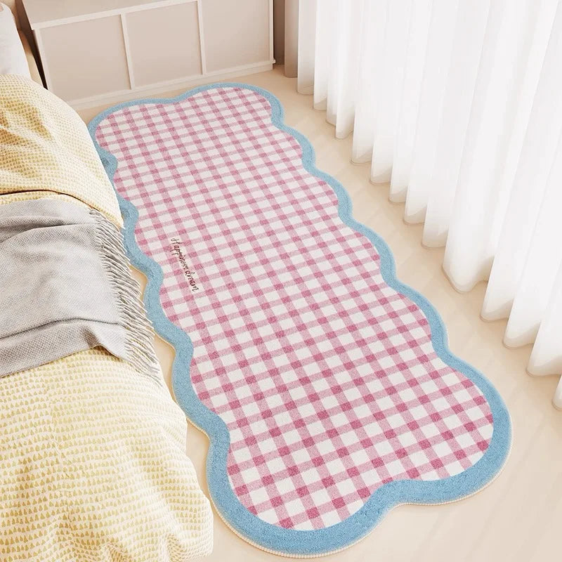 Luxusteppich aus Kunstwolle mit Kaschmir-Haptik, FYR1, Grösse 80x200cm, modernes Cartoon-Muster