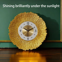 Luxusuhr - Moderne Eisen - 30.5cm Rund