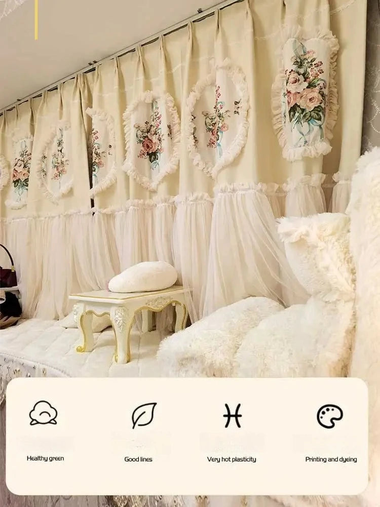 Luxusverdunkelungsvorhänge aus Polyester in Farbe: Vorhang, Grösse: W150cmxH250cm, mit Ösen