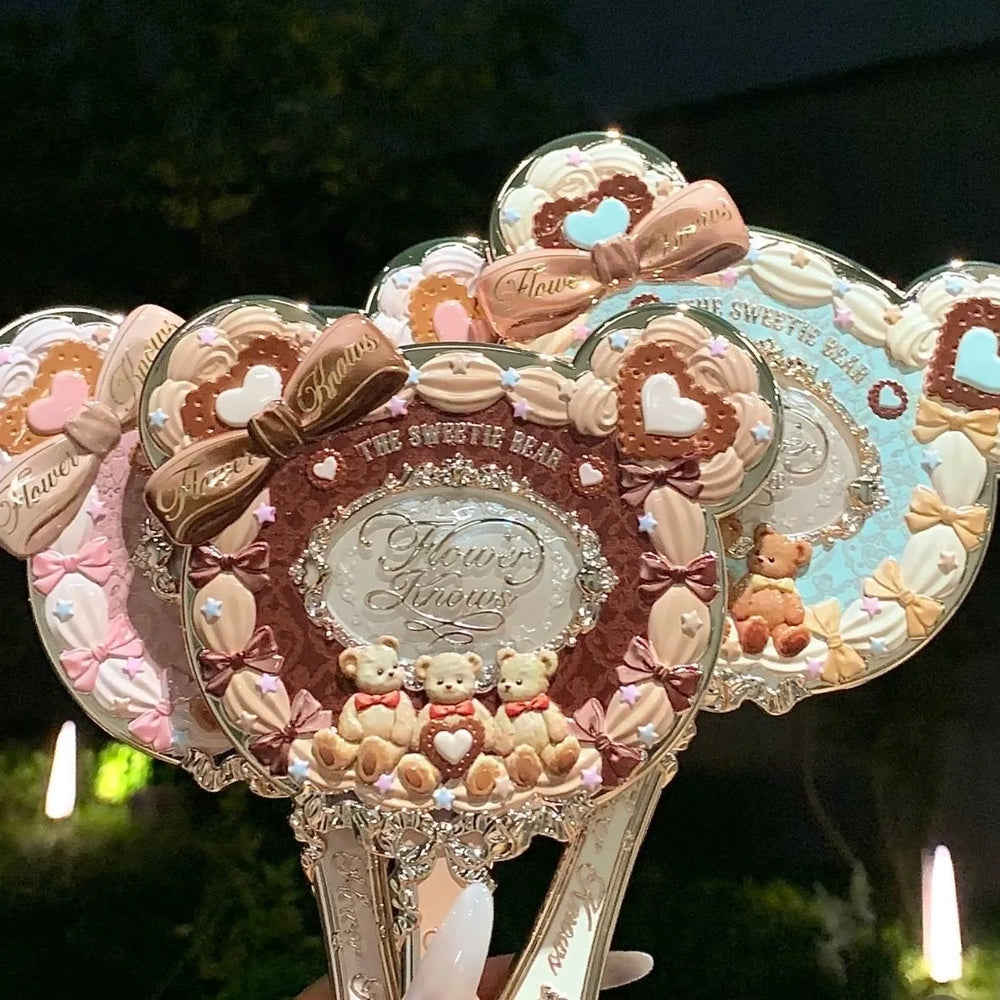 Makeup-Spiegel – Sweetie-Bären-Design – Vielseitig