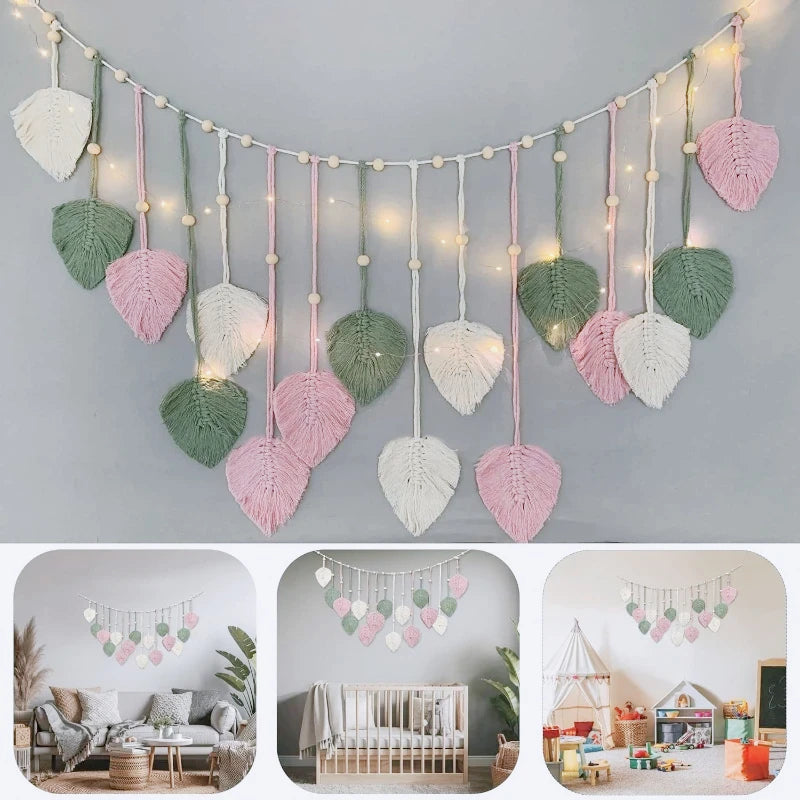 Makramee Wandbehang – Boho Textil Deko fürs Wohnzimmer