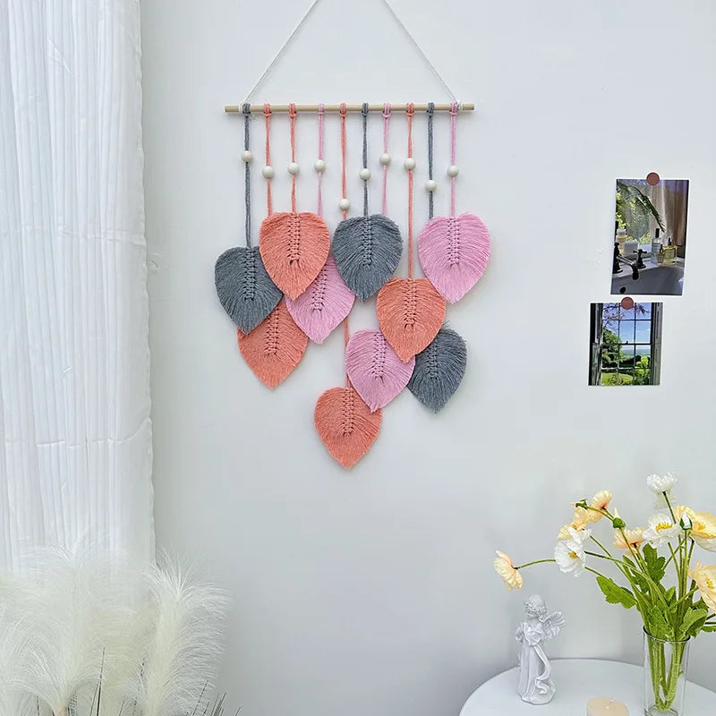 Makramee Wandbehang – Boho Textil Deko fürs Wohnzimmer