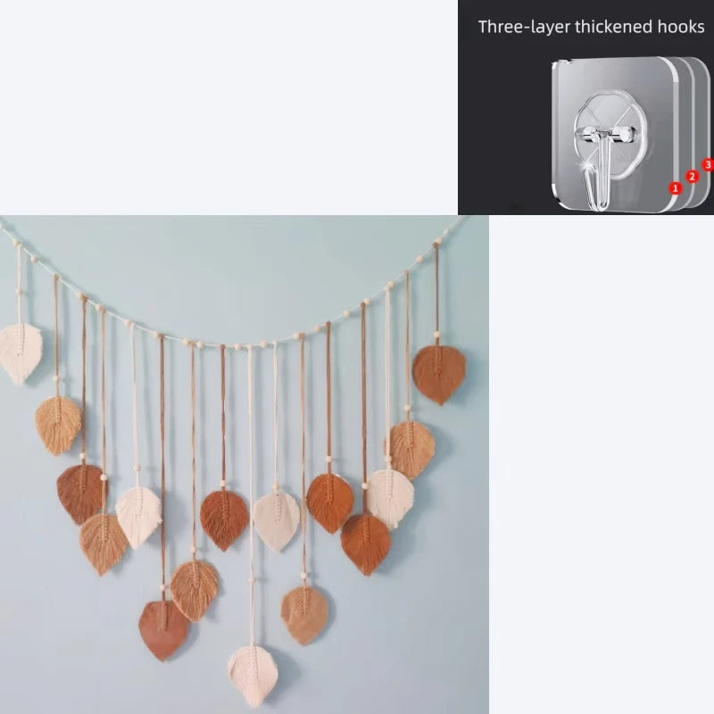 Makramee Wandbehang – Boho Textil Deko fürs Wohnzimmer