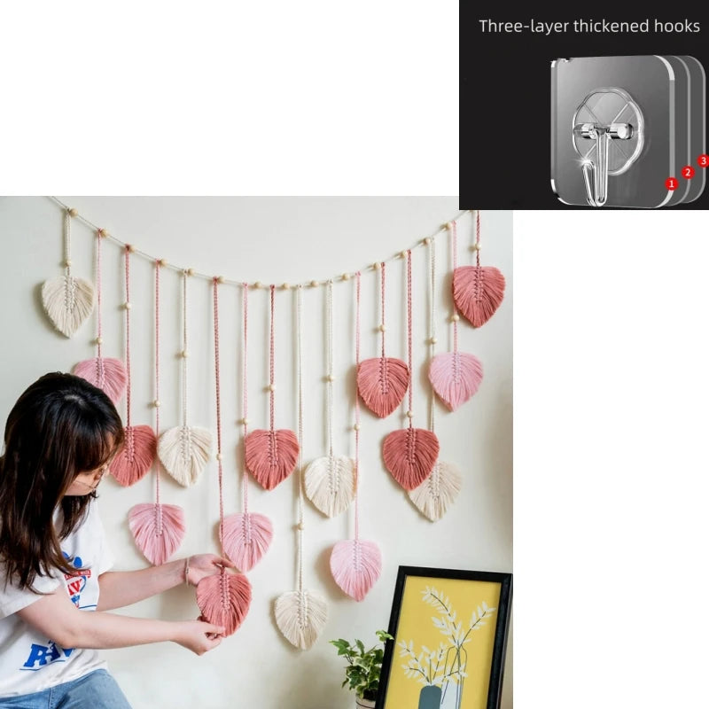 Makramee Wandbehang – Boho Textil Deko fürs Wohnzimmer