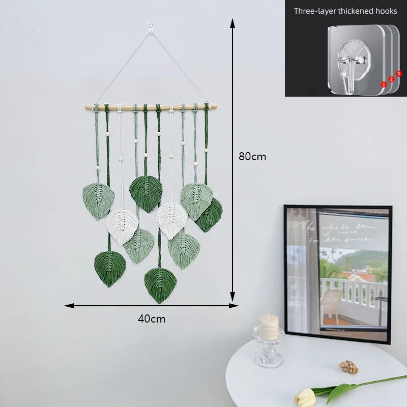 Makramee Wandbehang – Boho Textil Deko fürs Wohnzimmer