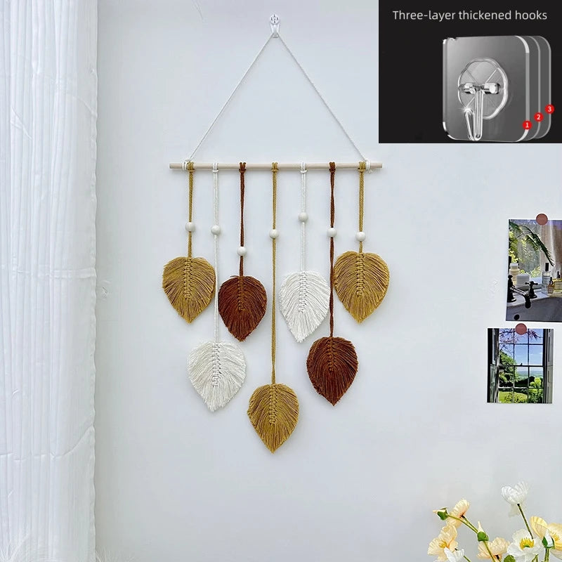 Makramee Wandbehang – Boho Textil Deko fürs Wohnzimmer