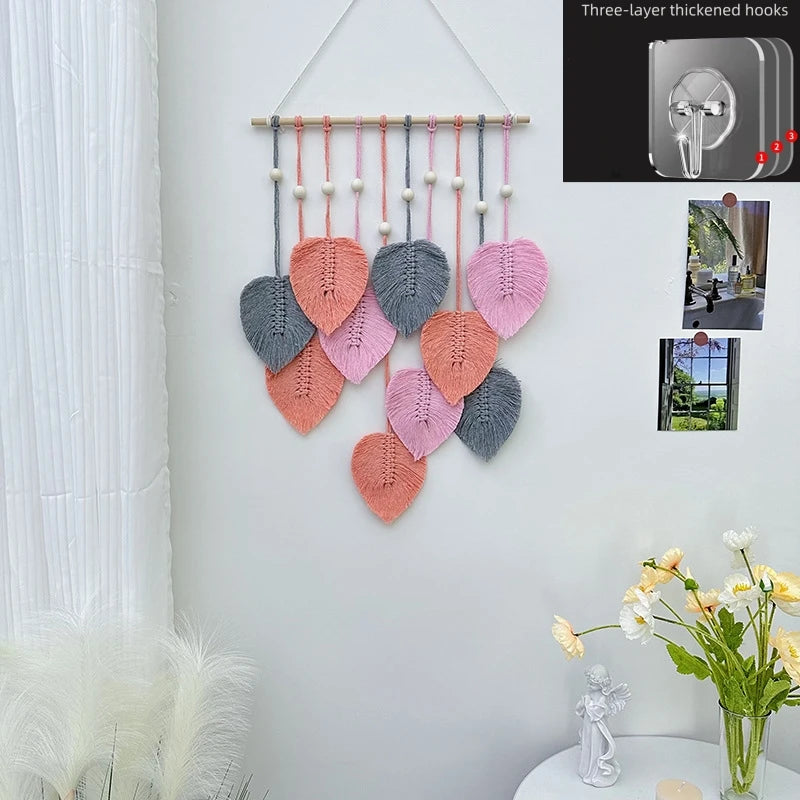 Makramee Wandbehang – Boho Textil Deko fürs Wohnzimmer