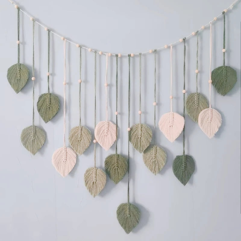 Makramee Wandbehang – Boho Textil Deko fürs Wohnzimmer