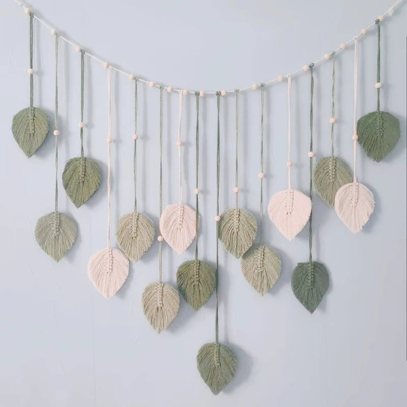 Makramee Wandbehang – Boho Textil Deko fürs Wohnzimmer