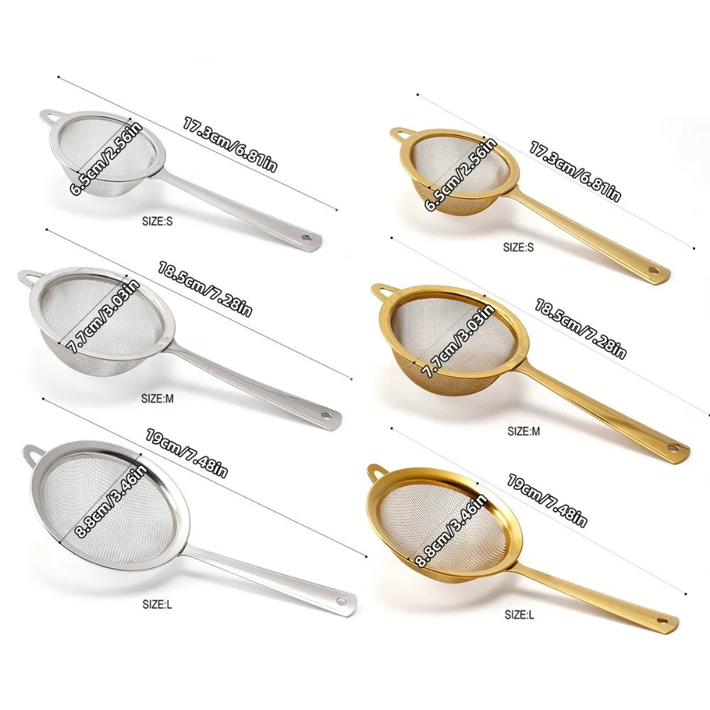 Matcha Sieb – Edelstahl Design – Mehrzweckgrössen