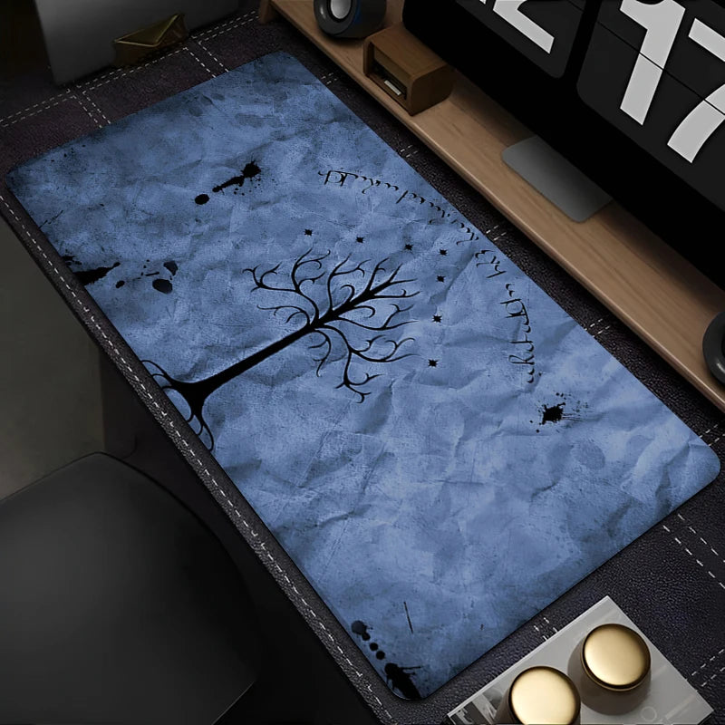 Multicolores Mauspad aus Gummi mit Cartoon-Muster, Grösse: 800x400x2mm