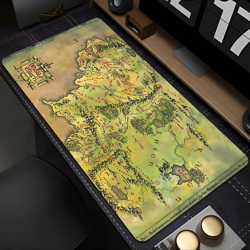 Multicolor Gummi Gaming-Mauspad mit Cartoon-Muster, Grösse: 800x300x2mm