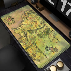 Multicolor Gummi Gaming-Mauspad mit Cartoon-Muster, Grösse: 800x300x2mm