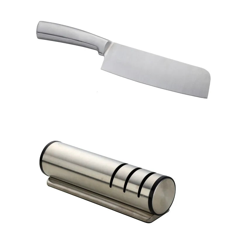 Messerschärfer – Edelstahl Design – Küchen-Essential