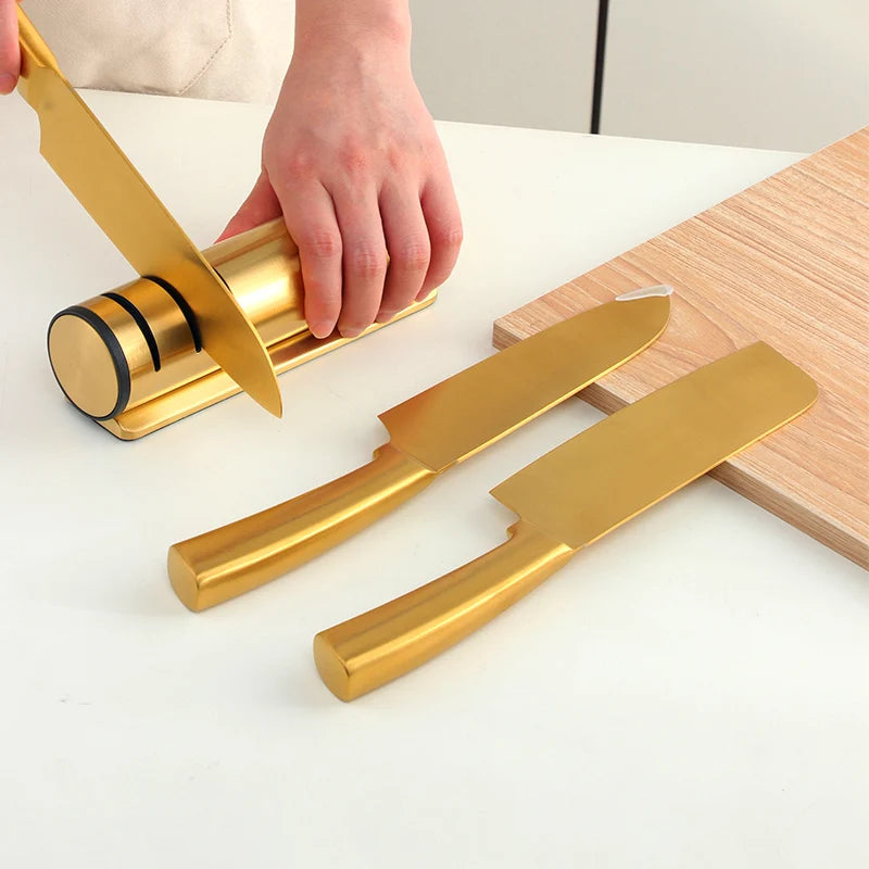 Messerschärfer – Edelstahl Design – Küchen-Essential