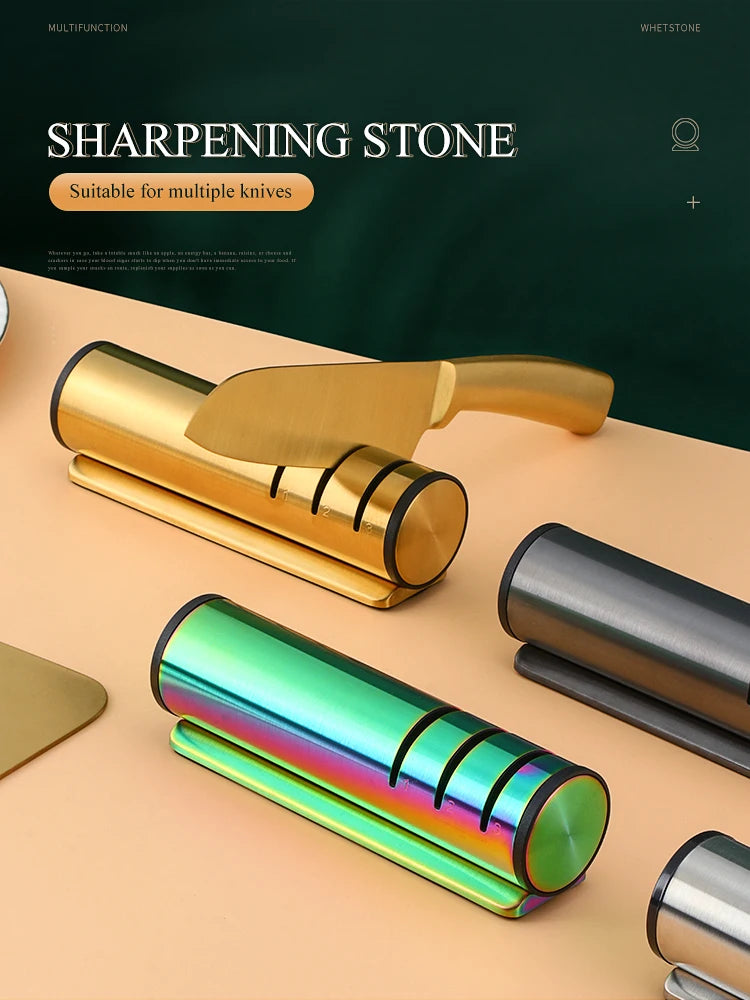 Messerschärfer – Edelstahl Design – Küchen-Essential