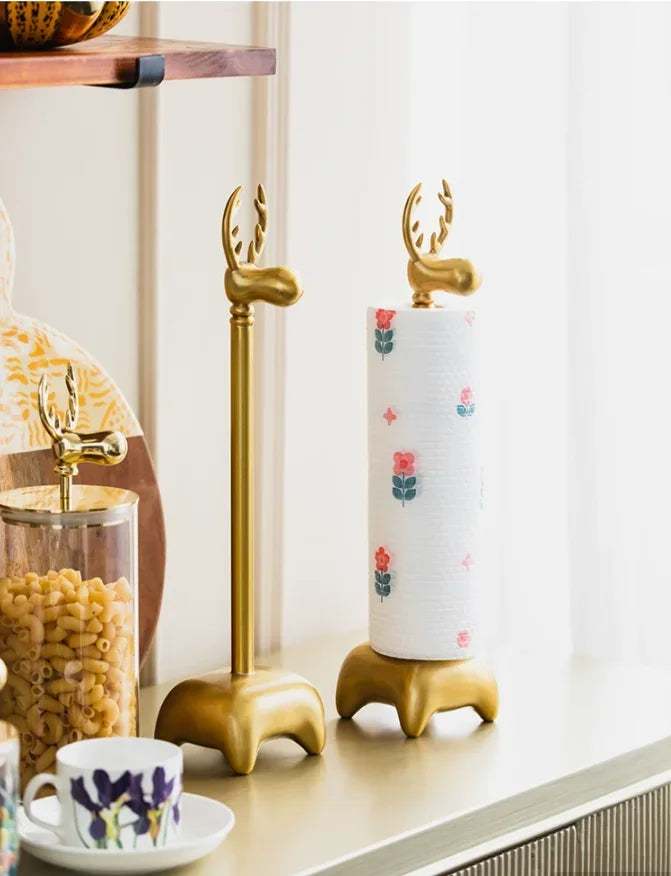 Messing-Taschentuchhalter – Modernes Metall – Esstisch/Küche