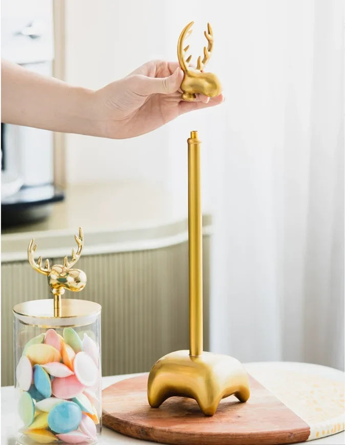 Messing-Taschentuchhalter – Modernes Metall – Esstisch/Küche