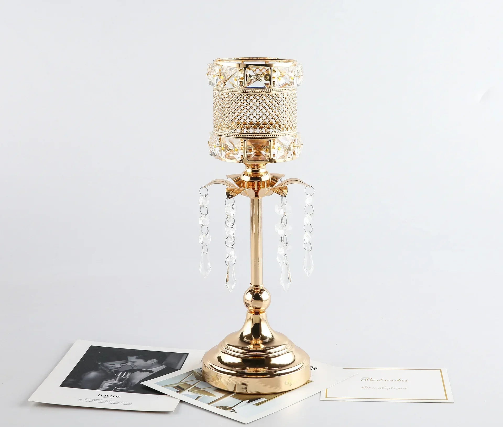 Metall-Kerzenhalter – Antik Stil – Grosse Grösse