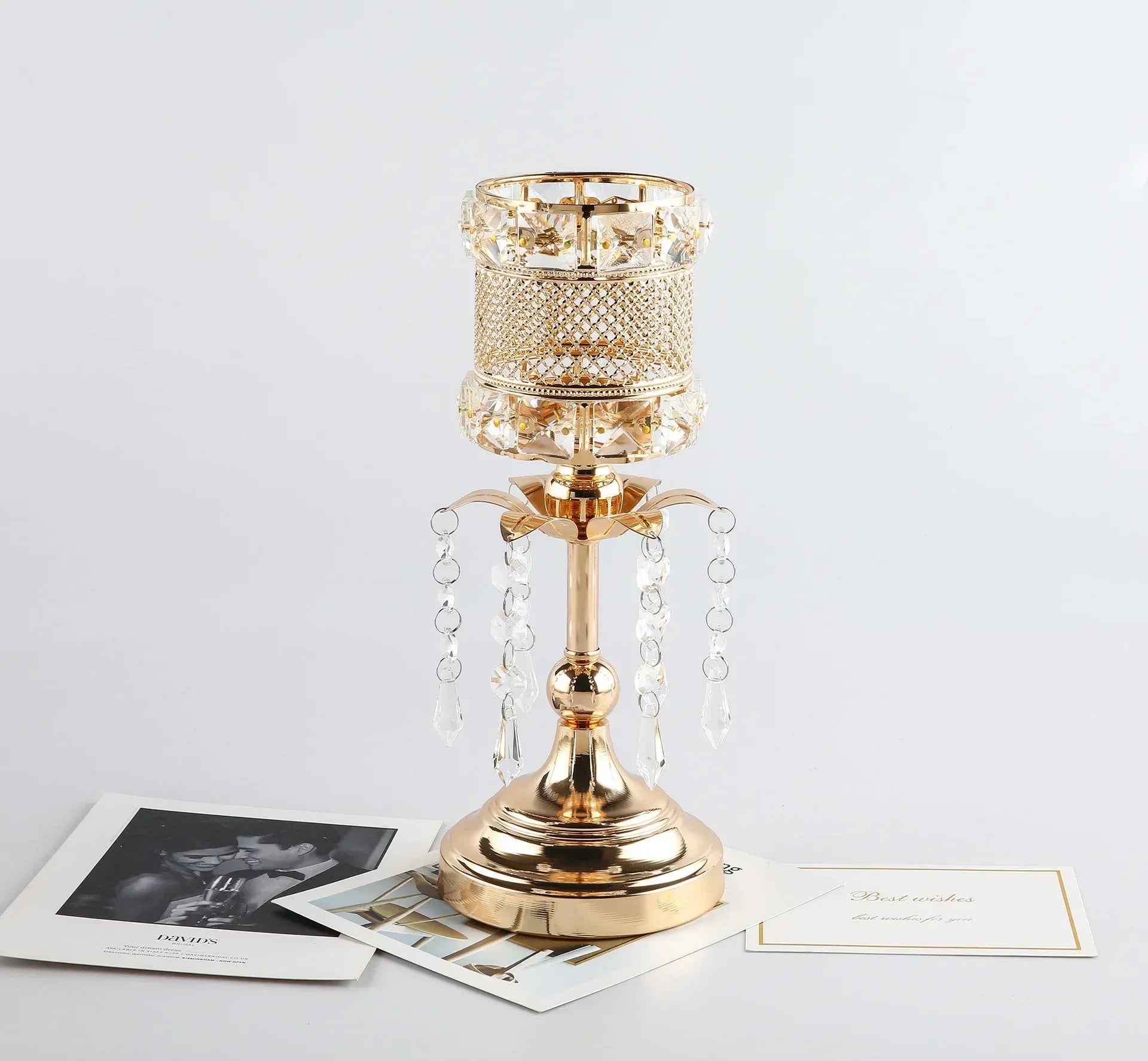 Metall-Kerzenhalter – Antik Stil – Grosse Grösse