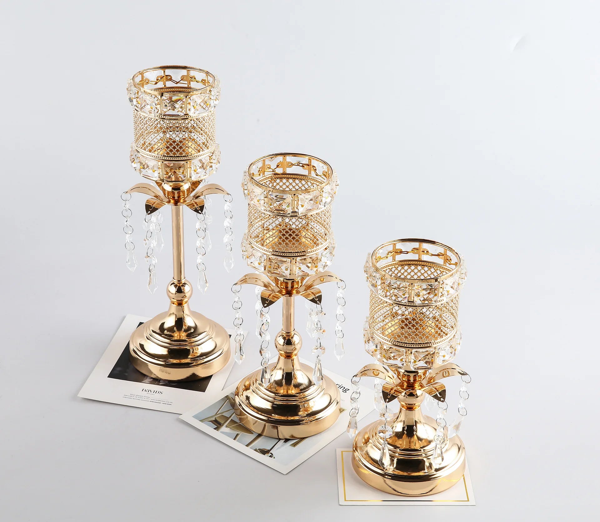 Metall-Kerzenhalter – Antik Stil – Grosse Grösse