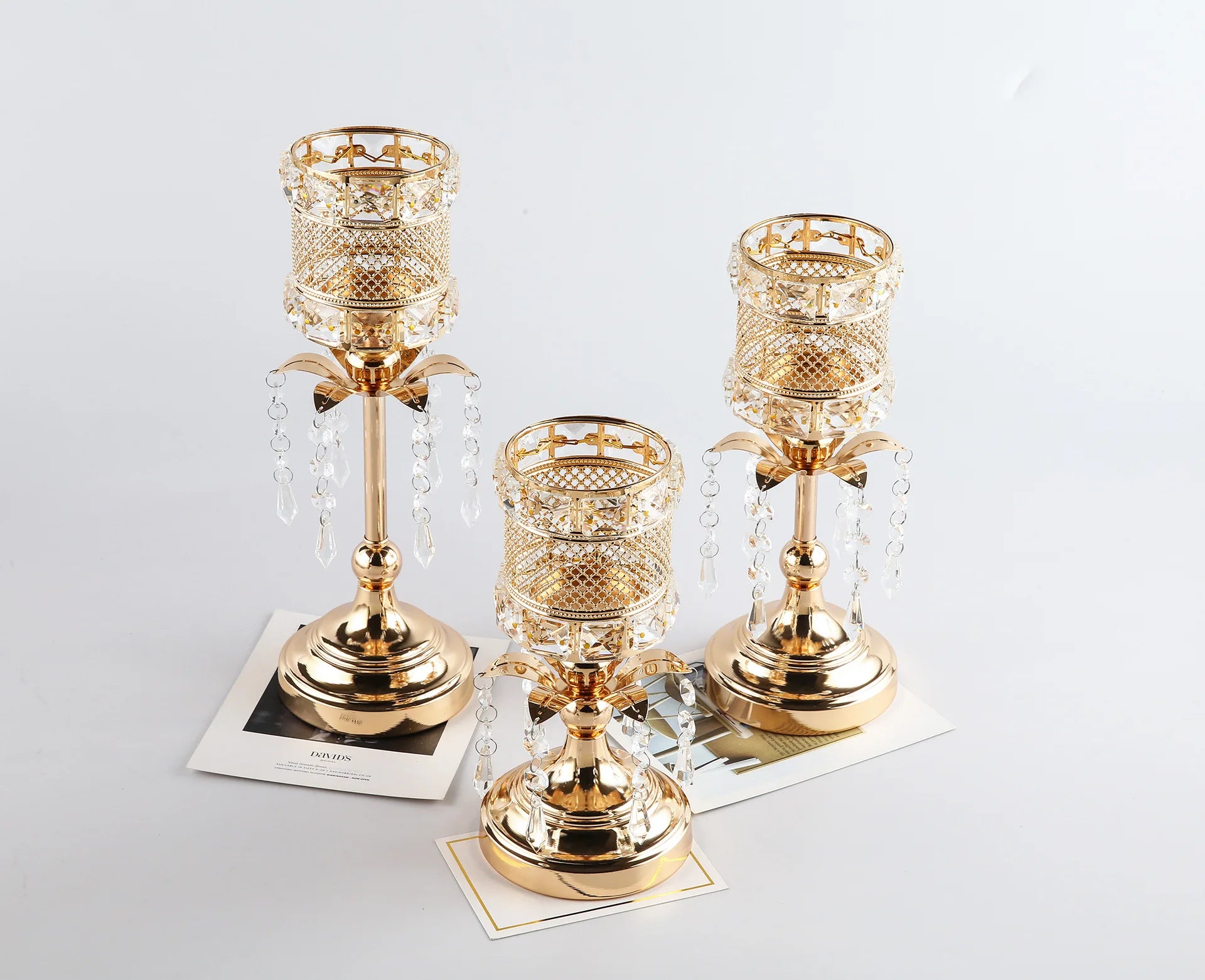 Metall-Kerzenhalter – Antik Stil – Grosse Grösse