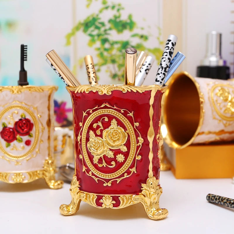 Metall Stiftehalter – Elegantes Design – Kompakt Büro