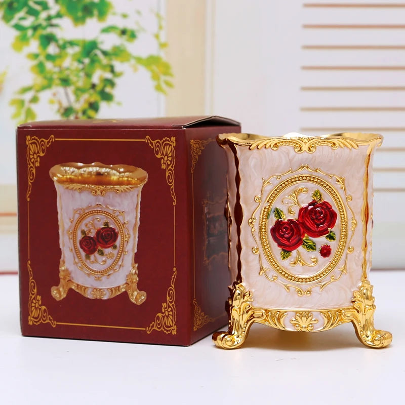 Metall Stiftehalter – Elegantes Design – Kompakt Büro