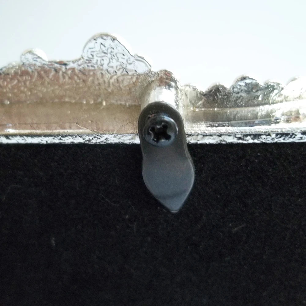 Metallbilderrahmen – Silber & Perlen – Verschiedene Grössen