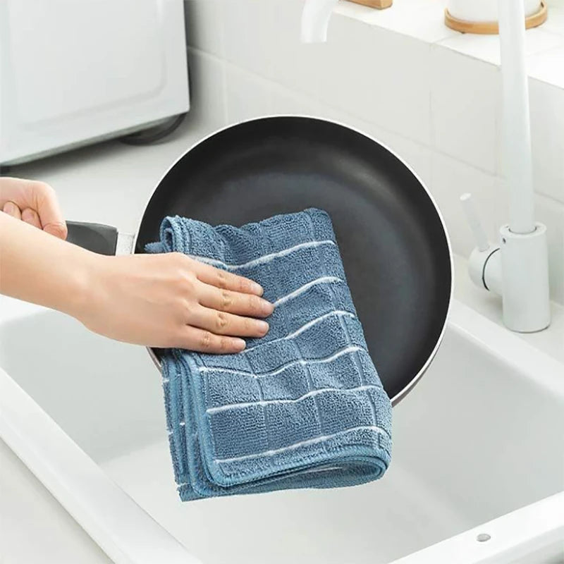 Microfaser Küchentücher – Klassisches Waffelgewebe – 30x30cm Set