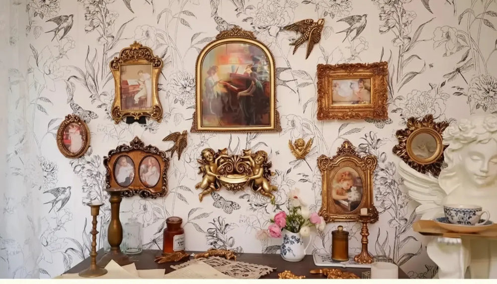 Mini Engelsfigur – Vintage Harz Deko