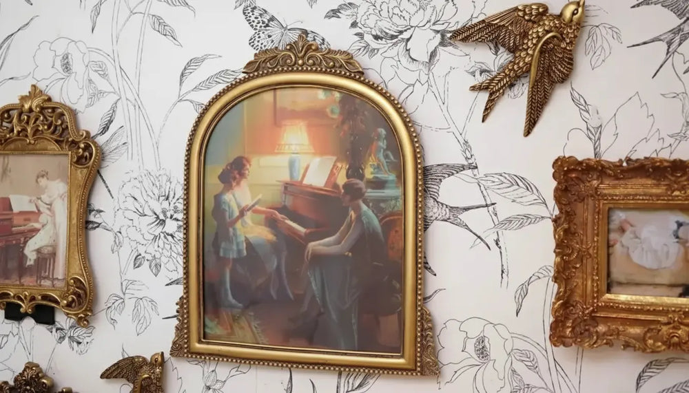 Mini Engelsfigur – Vintage Harz Deko