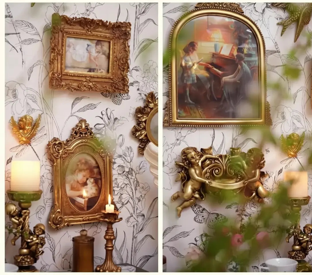 Mini Engelsfigur – Vintage Harz Deko